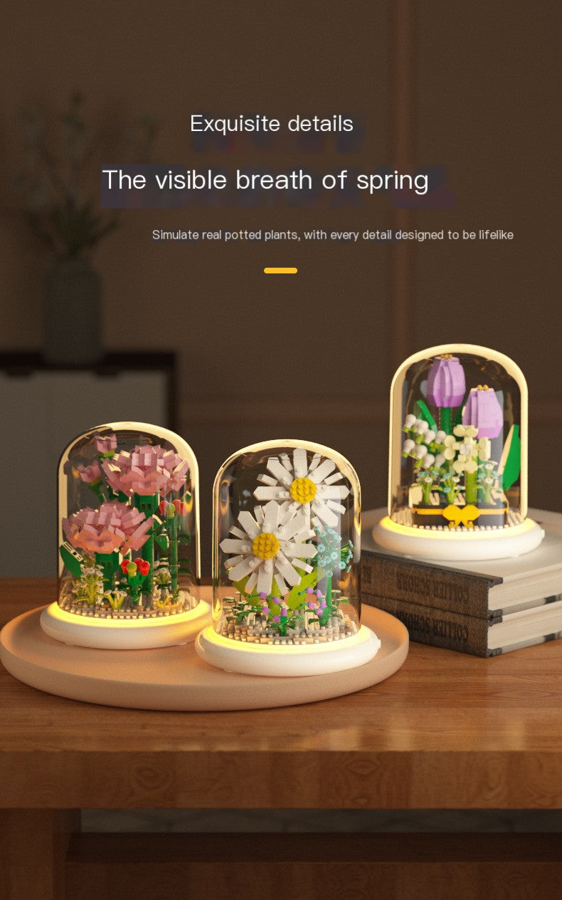 Blooming Sunflower Block Set