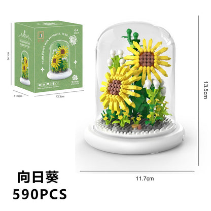 Blooming Sunflower Block Set