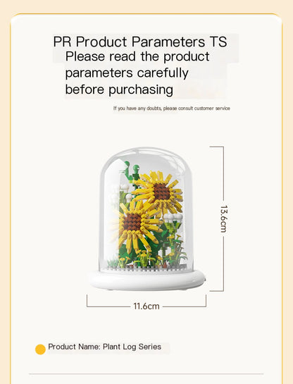 Blooming Sunflower Block Set