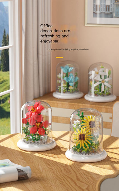 Blooming Sunflower Block Set