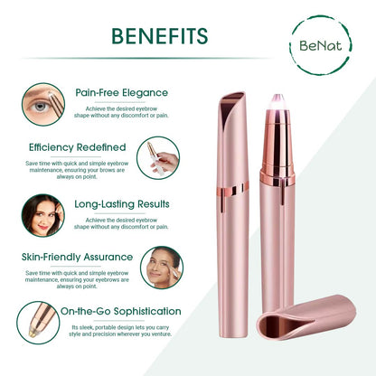 Rechargeable Eyebrow Hair Remover-4
