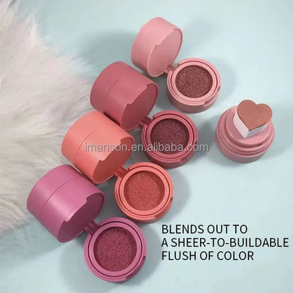 Private Label Cute Hot Pink Cushion Blush Cream