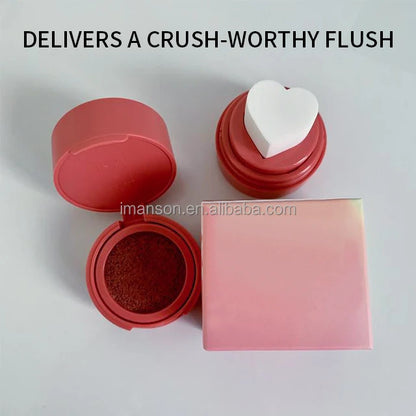 Private Label Cute Hot Pink Cushion Blush Cream