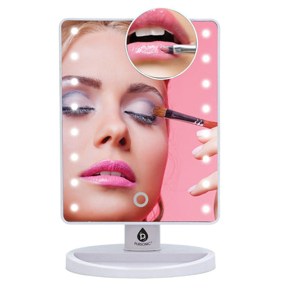 Dimmable LED Vanity Mirror & 3-in-1 Facial Cleansing Device LED Light-4
