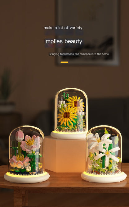 Blooming Sunflower Block Set