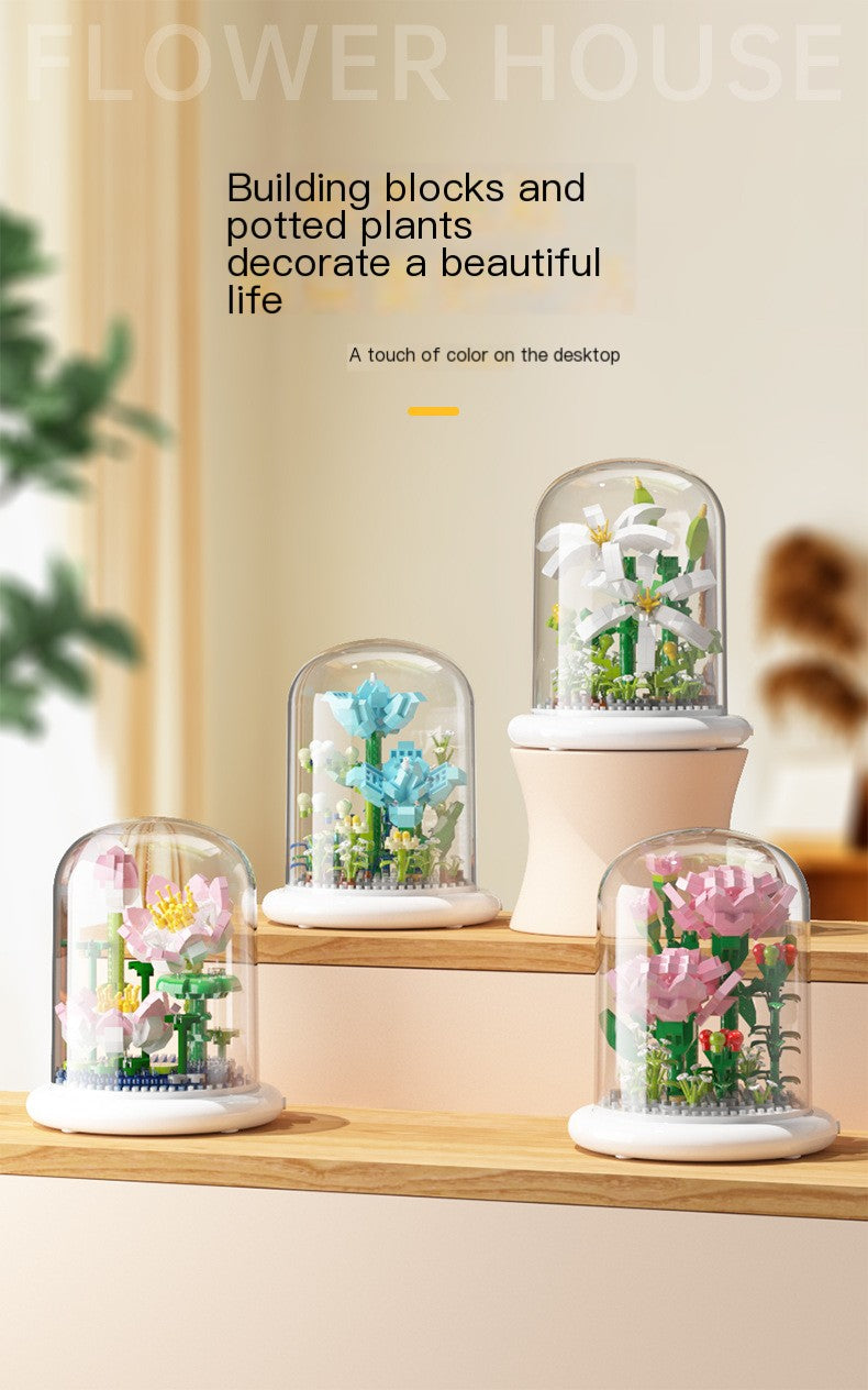 Blooming Sunflower Block Set