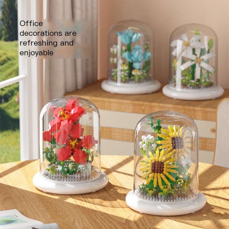 Blooming Sunflower Block Set